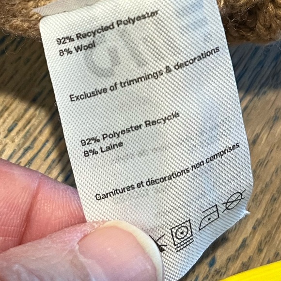 FWD – Brown Ribbed Knit Sweater XL - Picture 8 of 8